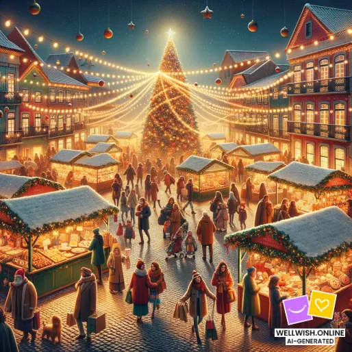 Greeting Card Enchanting Holiday Moments: Warmth, Wonder, and Connection