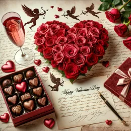 Greeting Card Celebrate Love and Joy: Inspiring Valentine’s Day Moments