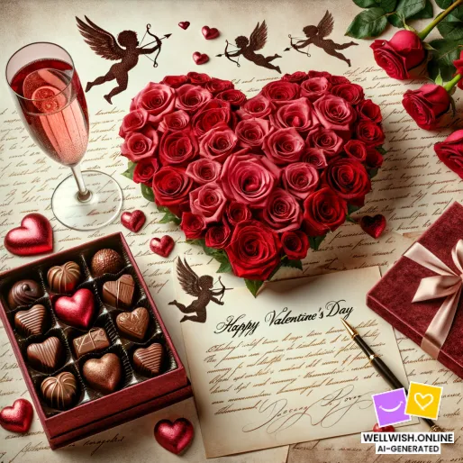 Greeting Card Celebrate Love and Joy: Inspiring Valentine’s Day Moments