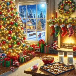 Greeting Card Heartfelt Christmas Wishes: Embrace Warmth and Joy