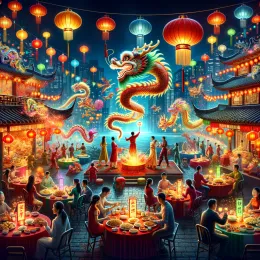 Greeting Card “Illuminate Your Life: New Beginnings This Chinese New Year”
