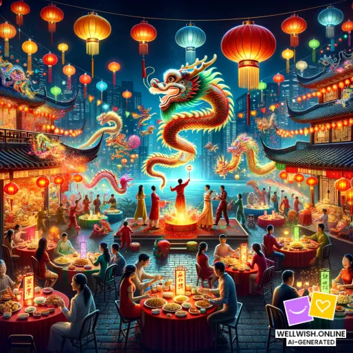 Greeting Card “Illuminate Your Life: New Beginnings This Chinese New Year”