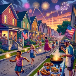 Листівка Святкуйте Свободу: Розмірковуйте, Єднайтеся та Приймайте Пригоди