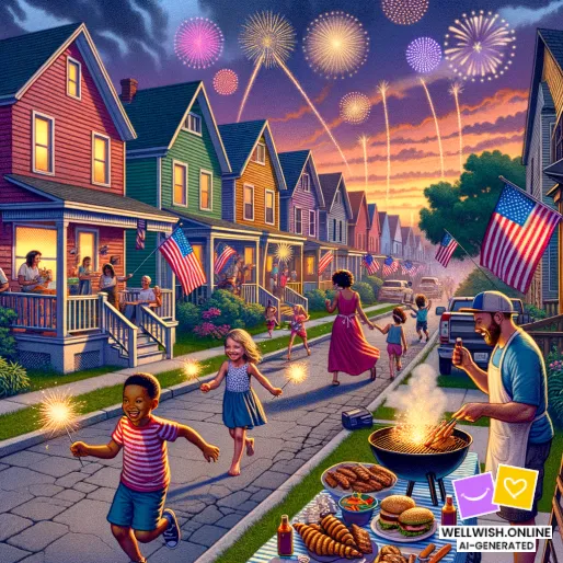 Листівка Святкуйте Свободу: Розмірковуйте, Єднайтеся та Приймайте Пригоди