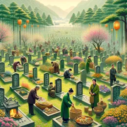 Greeting Card Qingming Festival: Embrace Peace, Reflection, and Renewal