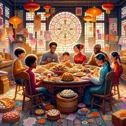 Greeting Card Xiaonian Reflections: Embrace Joy, Gratitude, and Possibilities