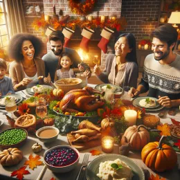 Greeting Card Celebrate Gratitude and Warmth in November’s Embrace