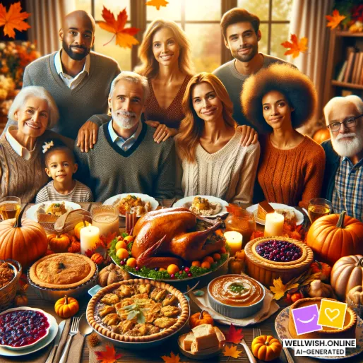 Greeting Card Thanksgiving Wishes: Gratitude, Love, and Joyful Togetherness