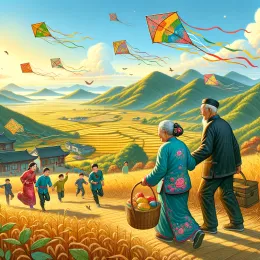 Greeting Card Chongyang Festival: Embrace Autumn’s Warmth and Reflection