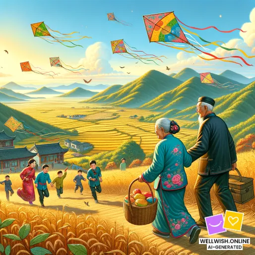 Greeting Card Chongyang Festival: Embrace Autumn’s Warmth and Reflection