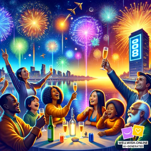 Greeting Card New Year Wishes: Embrace Joy, Adventure, and Reflection