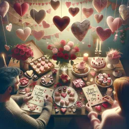 Greeting Card Celebrate Valentine’s Day with Joy, Warmth, and Love