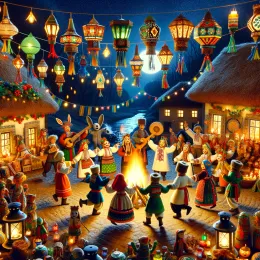 Greeting Card Celebrate Malanka: Embrace New Beginnings and Traditions