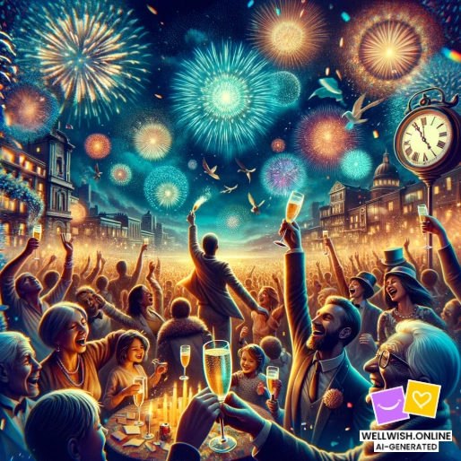 Greeting Card New Year Adventures: Embrace Joy, Growth, and Inspiration