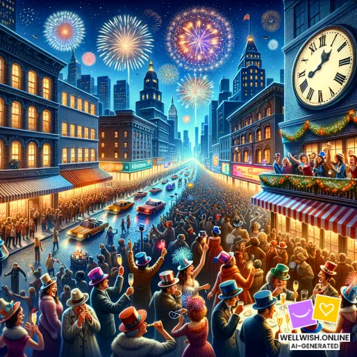 Tarjeta postal Reflexión de Nochevieja: Abraza la Alegría y Nuevas Aventuras