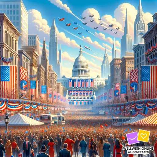 Открытка Примите Новые Начала: Обещание Дня Инаугурации