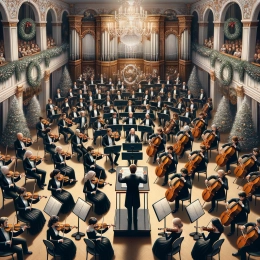 Greeting Card New Year’s Harmony: Inspire Your Life with Music and Joy