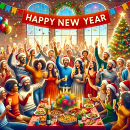 Листівка Обійміть нові починання: переплетіть мрії з реальністю