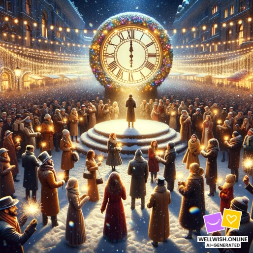 Greeting Card New Year 2024: Embrace Fresh Beginnings with Joy and Hope