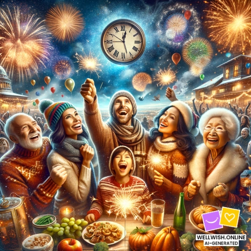 Greeting Card New Year Inspiration: Embrace Joy, Passion, and Discovery