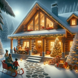 Открытка Тепло и радость: цените рождественские моменты и воспоминания