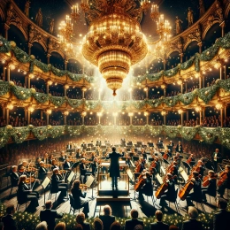 Открытка Оркеструйте свой Новый год с гармонией и радостью