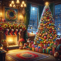 Открытка Тепло Рождества: Цените Радость, Мир и Вдохновение