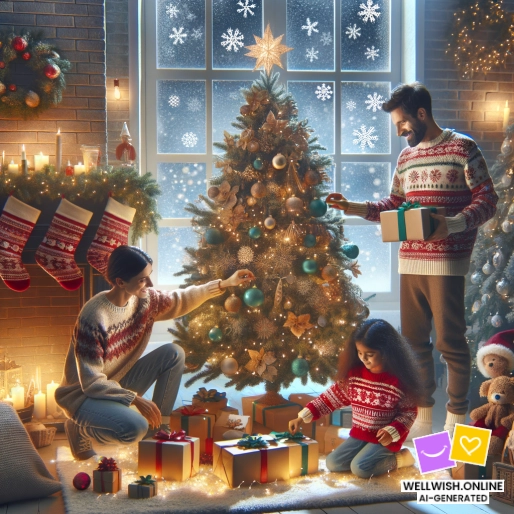 Greeting Card Find Joy and Peace This Christmas Season