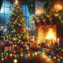 Greeting Card “Embrace Joy and Warmth: Create Timeless Christmas Memories”