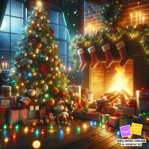 Greeting Card “Embrace Joy and Warmth: Create Timeless Christmas Memories”