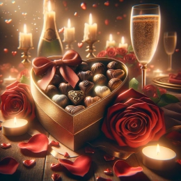 Открытка Отмечайте дружбу и цените воспоминания в этот День святого Валентина.