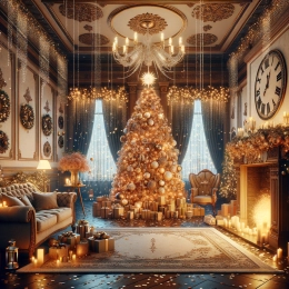 Открытка Окунитесь в новогоднюю радость, силу и вдохновляющие приключения.