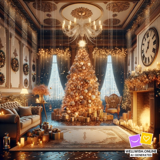 Листівка Прийміть Радість, Силу та Натхненні Пригоди Нового Року