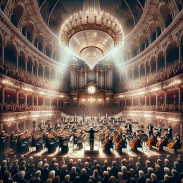 Greeting Card New Year Symphony: Embrace Joy and Fresh Beginnings