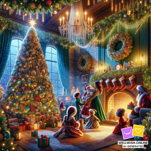 Листівка Знайдіть магію та радість у цей день Різдва