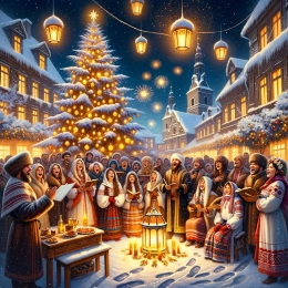 Greeting Card Celebrate the Old New Year: Embrace Tradition and New Beginnings