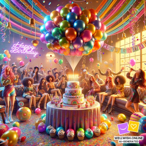 Листівка Святкуйте свій день народження з радістю, вдячністю та мріями.