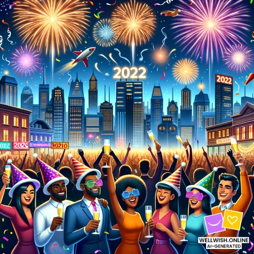 Greeting Card New Year Wishes: Embrace Joy, Adventure, and Hope