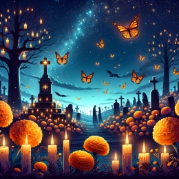 Greeting Card All Souls’ Day: Embrace Remembrance and Eternal Bonds