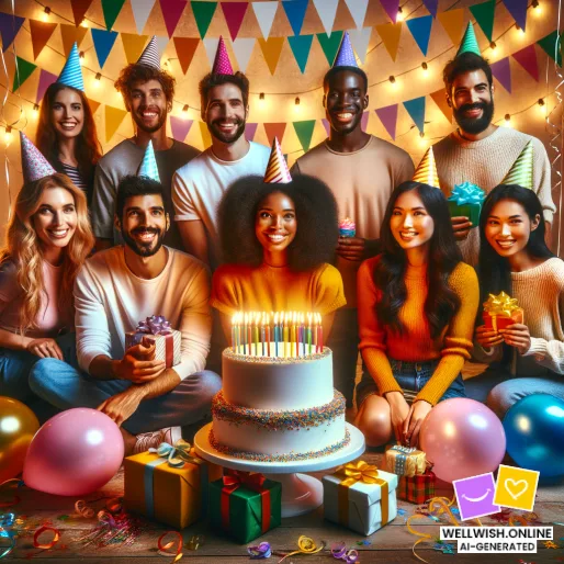 Листівка Святкуй своє унікальне світло: рік, сповнений мрій та можливостей