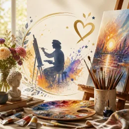 Greeting Card Celebrate the Vision and Spirit of Artists Today
