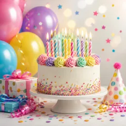 Greeting Card Celebrate Your Vibrant Spirit: A Joyful Birthday Message