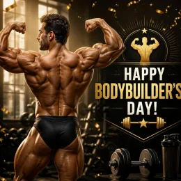 Greeting Card Celebrate Bodybuilder’s Day: Strength, Dedication & Inspiration